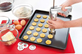 Пресс-шприц для печенья, серебристый, IMPERIA, Sparabiscotti Cookies
