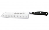 Кухонный японский нож Шеф, черный, 180 мм, Arcos, Riviera