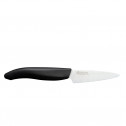 Нож кухонный керамический для чистки овощей, черный, Kyocera, Black&White