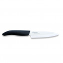 Нож кухонный керамический для овощей и фруктов, черный, Kyocera, Black&White