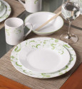Небьющаяся кружка, 0.32 л, белый, рисунок, CORELLE, Spring Faenza