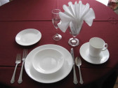 Небьющаяся закусочная тарелка, 220 мм, белый, CORELLE, Winter Frost White