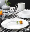 Набор небьющейся посуды, 16 пр, белый, CORELLE, Swept