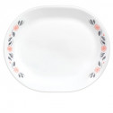 Небьющееся сервировочное блюдо, 310х255 мм, белый, рисунок, CORELLE, Tangerine Garden