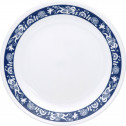 Небьющаяся закусочная тарелка, 220 мм, белый, рисунок, CORELLE, True Blue