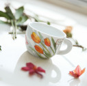 Кофейные пары для капучино, 0.19 л, 2 пр, деколь Giardino Delle Meravig, Ancap, Edex