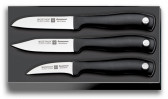 Набор ножей для чистки, 3 пр, черный, WUESTHOF, Silverpoint