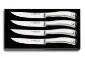 Набор ножей для стейка, 4 пр, серебристый, 120 мм, WUESTHOF, Culinar