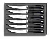 Набор ножей для стейка, 6 пр, черный, 120 мм, WUESTHOF, Grand Prix II