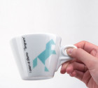 Кофейные пары для капучино, 0.18 л, 6 пр, деколь Tangram, Ancap, Giotto