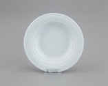 Тарелка фарфоровая глубокая, 220 мм, белый, Италия